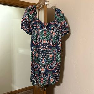 Boden puff sleeve size 12 dress.